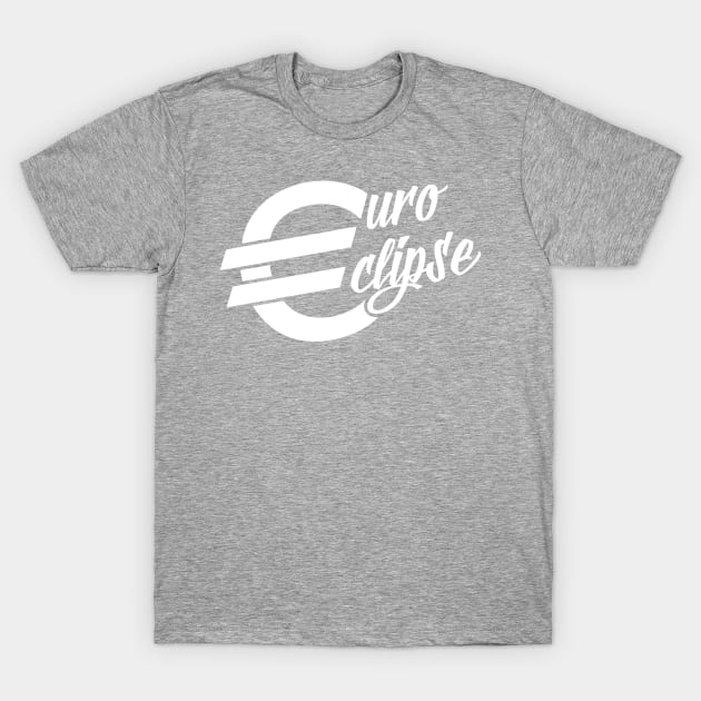 Twitch.tv/EuroEclipse White Logo T-Shirt by EuroEclipse